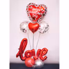 Get a beautiful Valentine's Stand Balloon Bouquet for your special one.