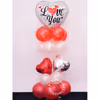 Get a beautiful Valentine's White Love Balloon Bouquet for your special one.