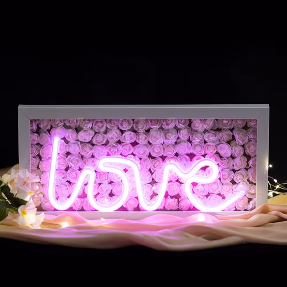Make your partner feel special this Valentine's with Gorgeous Love Led Frame by CherishX.