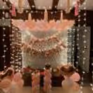 Celebrate your birthday with CherishX's Charming Pastel Rosegold Decor!