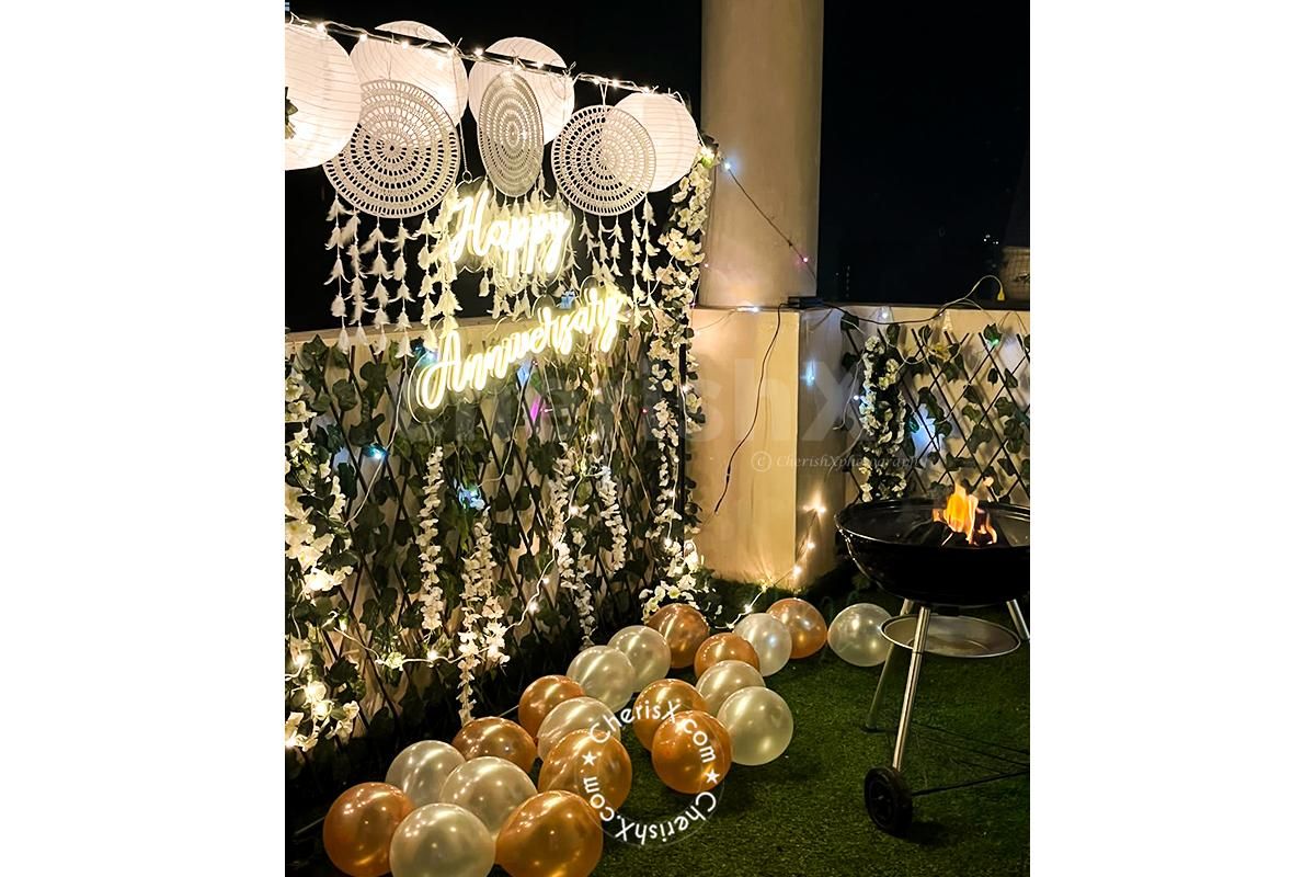 With Neon Signage, this decor is sure to make your celebration memorable.