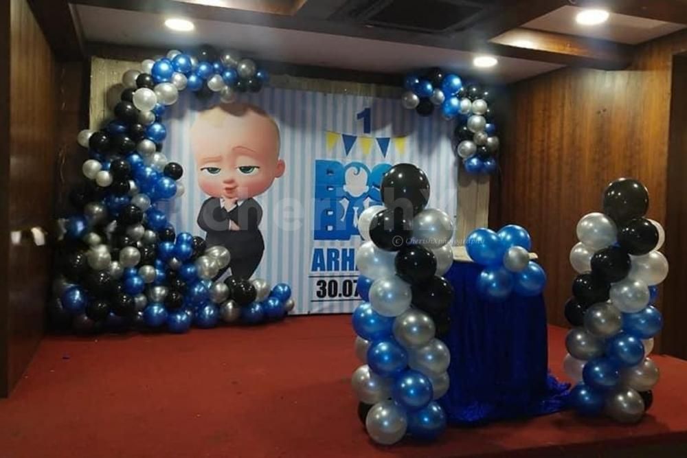 Make your kid's birthday grand by getting a cute Boss Baby Theme Decoration by CherishX!