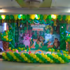Book a Jungle Theme Decoration for your kid's birthday.