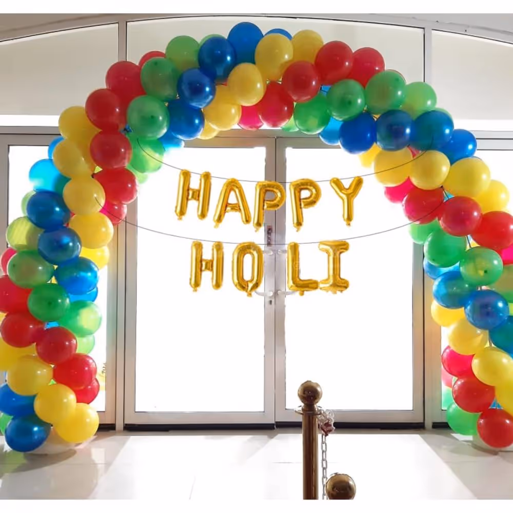 Plan a Holi Party with CherishX's Holi Balloon Decoration!
