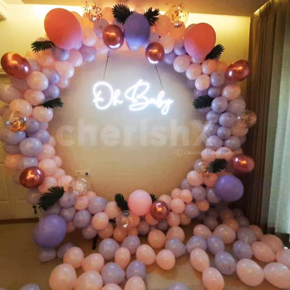 A breathtaking baby shower decor for memorable celebrations.
