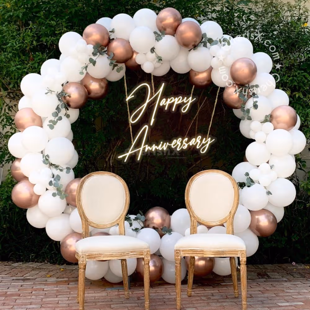 Get this Fascinating Decor by CherishX for your or Parent's Anniversary.