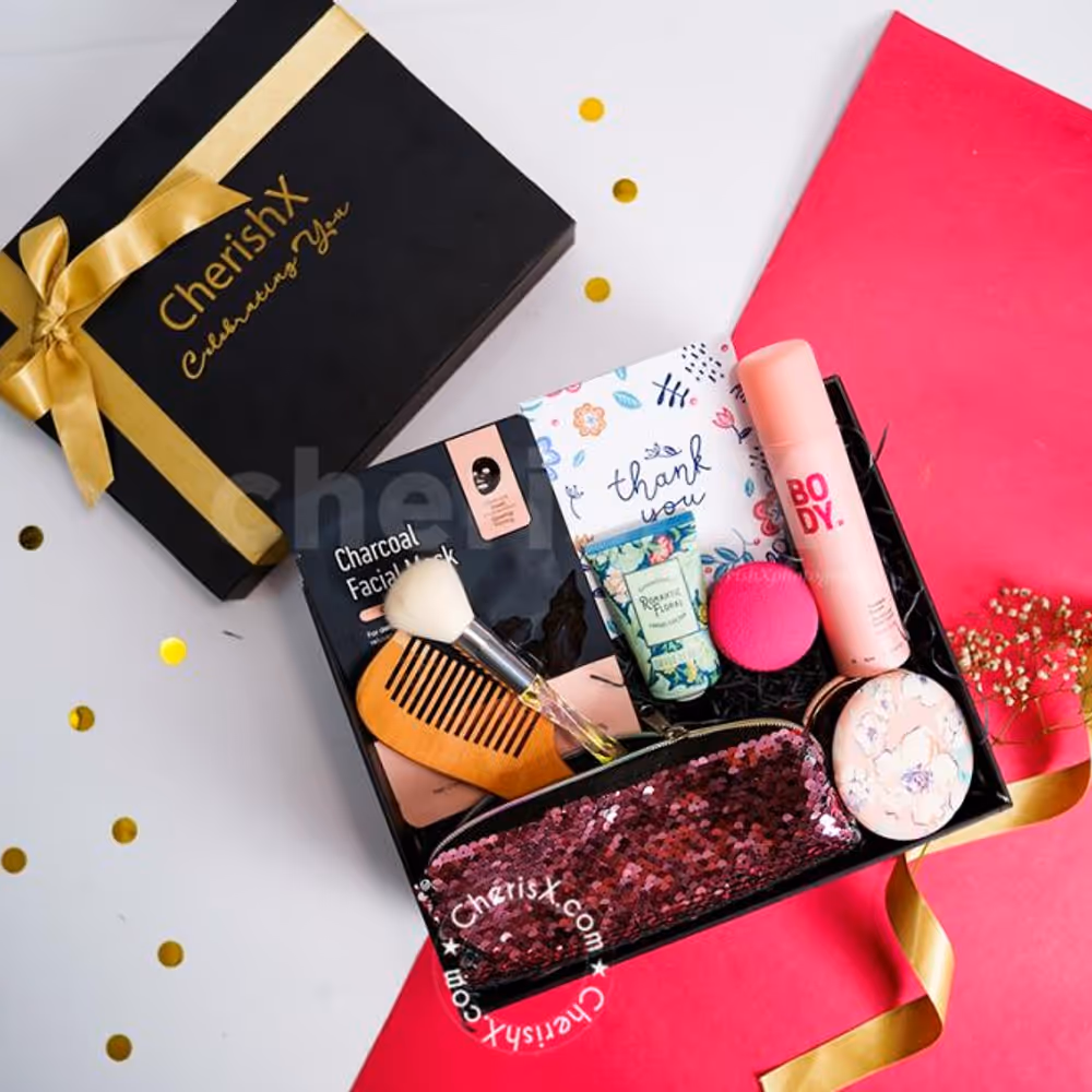 A Make-up theme Mother's day hamper for your Mom!