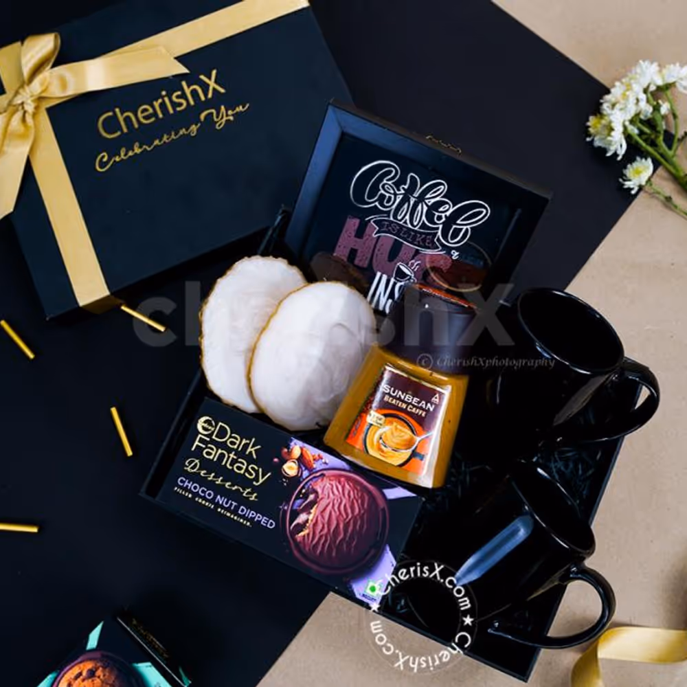 Make the day special for the coffee lover with Coffee before Talkie Hamper by CherishX!
