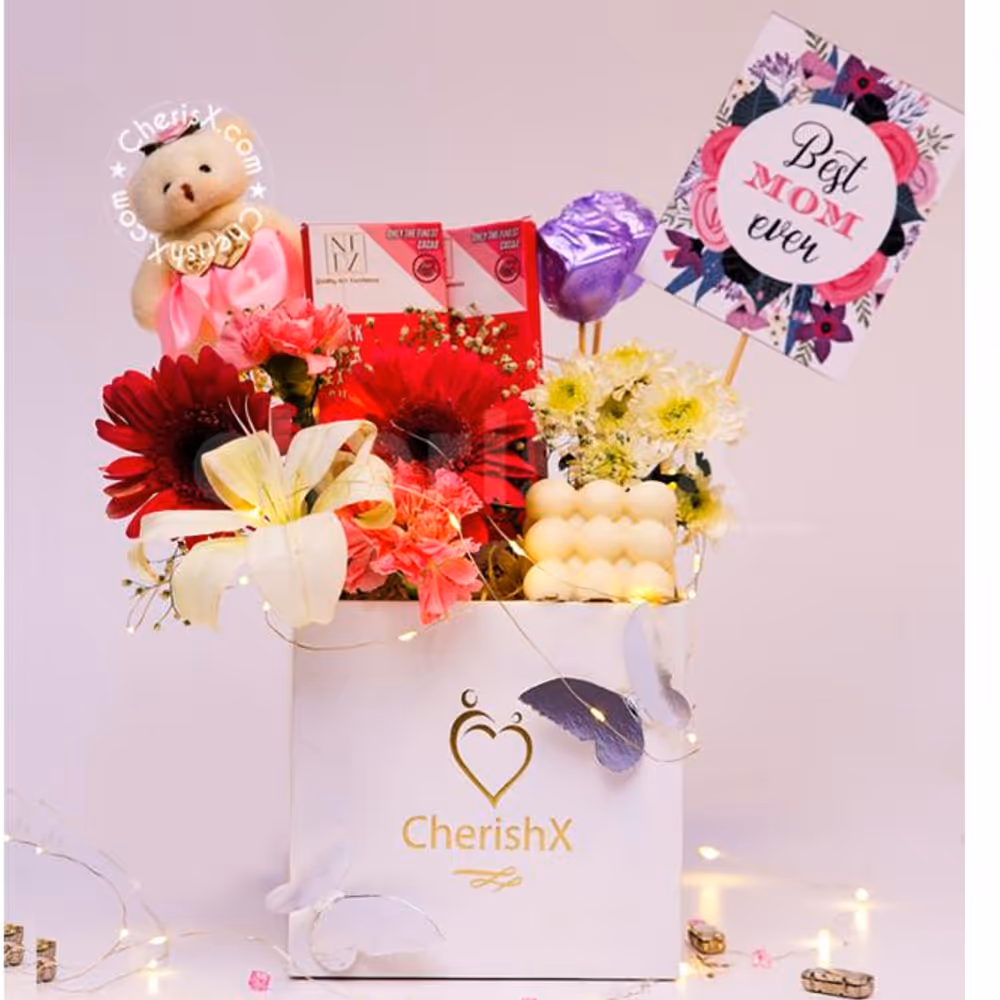 Send a Fresh Mother's Day Gift with CherishX's Exotic Premium Flowers Bucket!