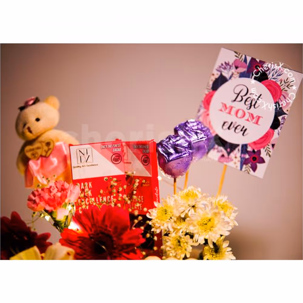 A Classy Mother's Day Gift Bucket for your Mom to Celebrate Mother's Day 2022.