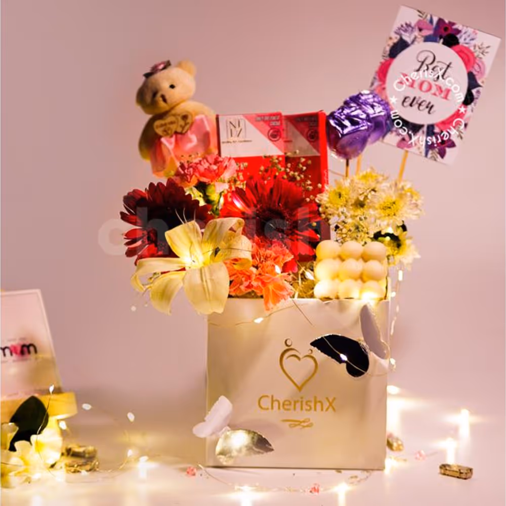 Surprise your Mom with a Gift i.e., a Bucket full of Gorgeous flowers on Mother's Day!