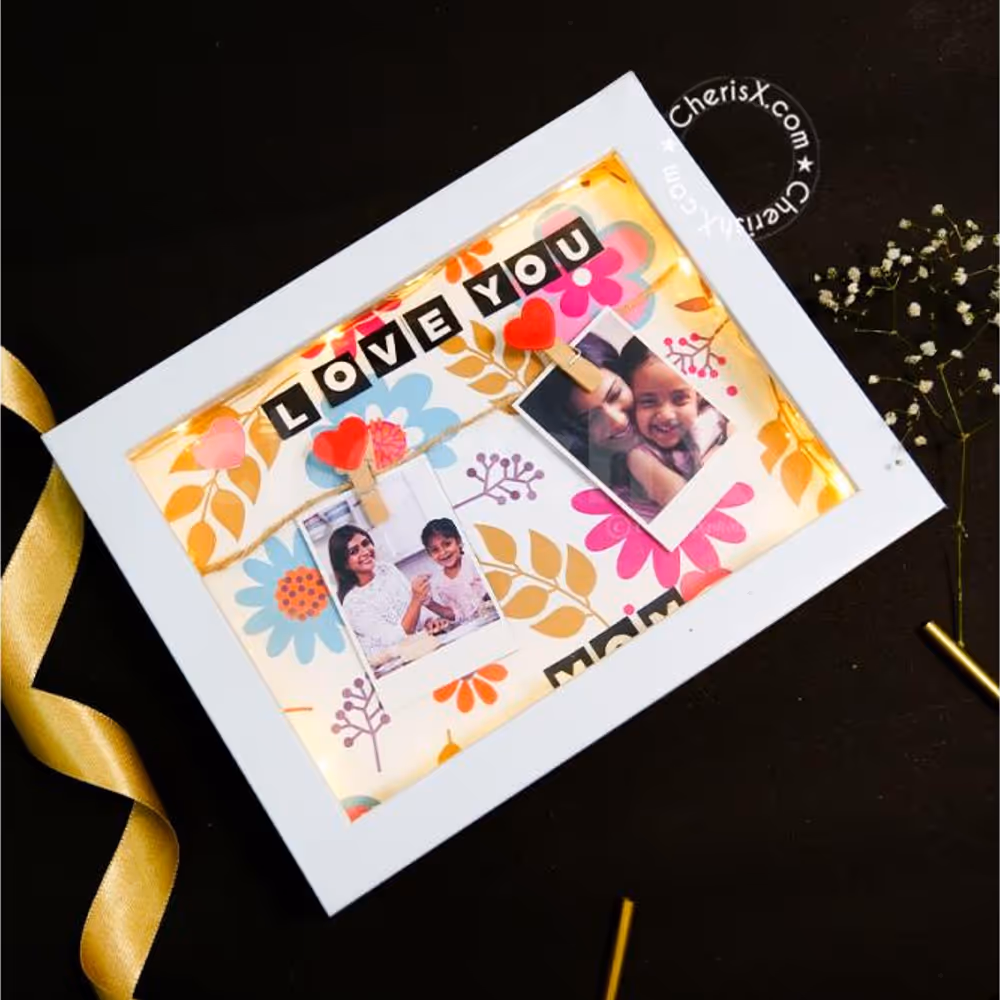 A Beautiful Mother's Day Photo Frame Gift Idea for your Mom by CherishX!