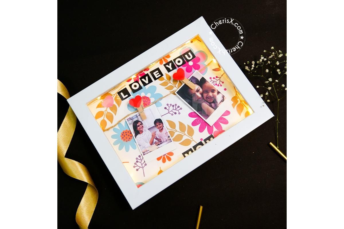 A Beautiful Mother's Day Photo Frame Gift Idea for your Mom by CherishX!