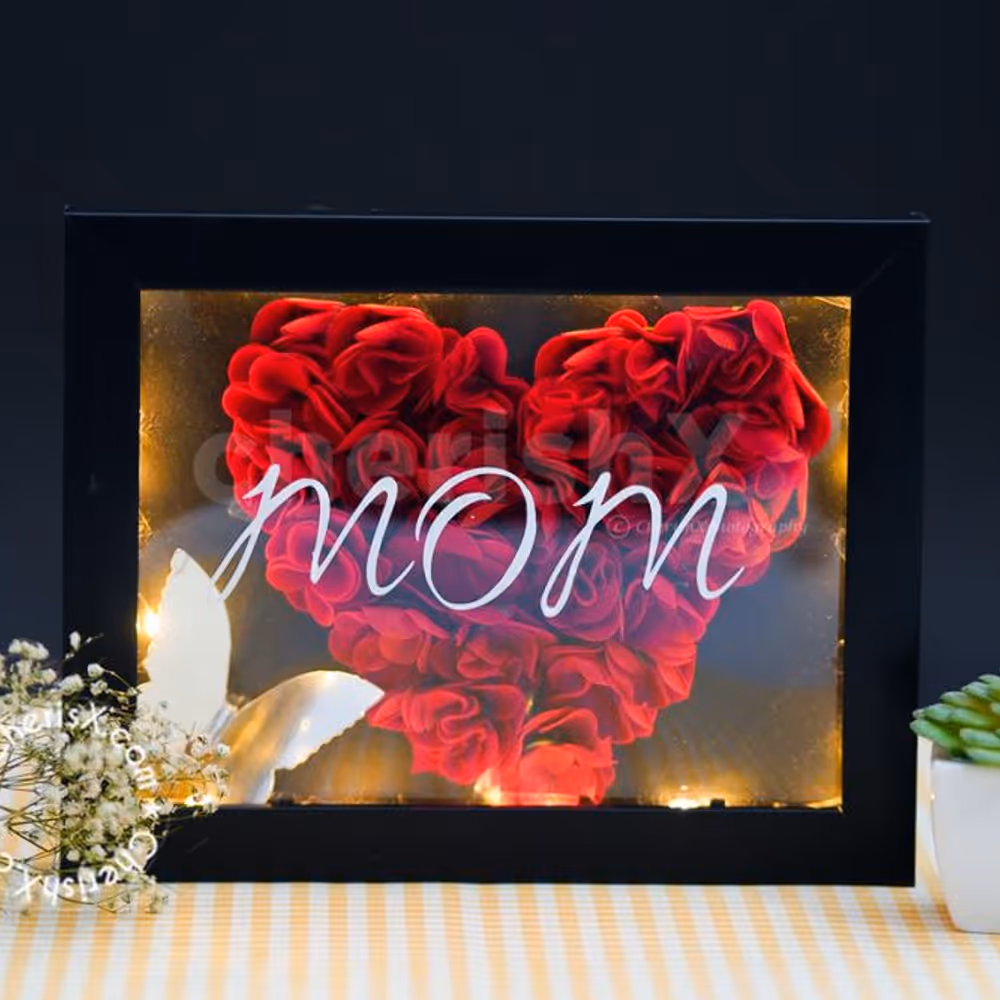 Surprise your mom, grandma, mother-in-law or aunt with CherishX's Mother's Day Gift Idea- A 3D Mom Frame!