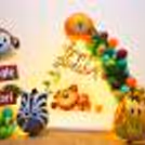Make your baby's occasion special with this Canopy Jungle Theme Decoration!