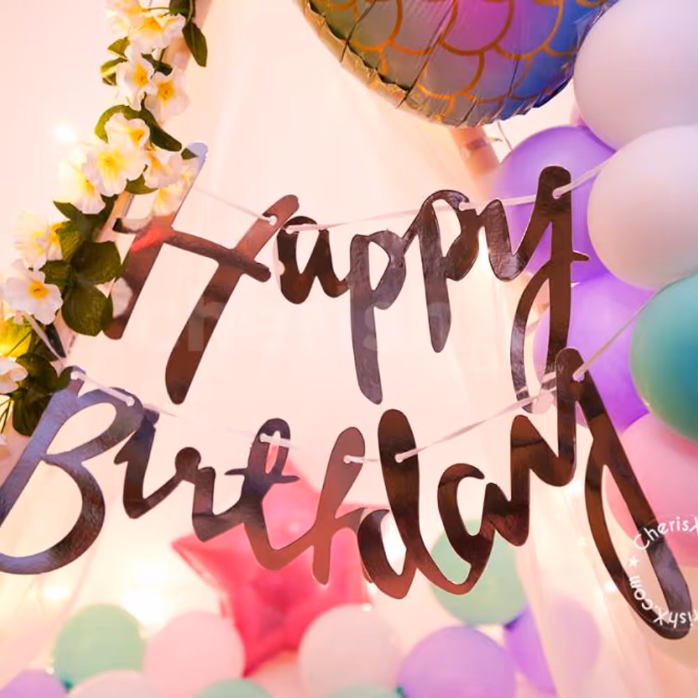 Plan a grand birthday decoration for your Baby Girl's birthday!