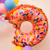 Make your close ones happy with CherishX's Donut theme birthday decoration for kids!