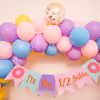 Arrange a perfect birthday party decoration for your kid's half birthday!
