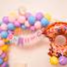 Celebrate your kid's half birthday with CherishX's Donut themed Birthday Decoration!