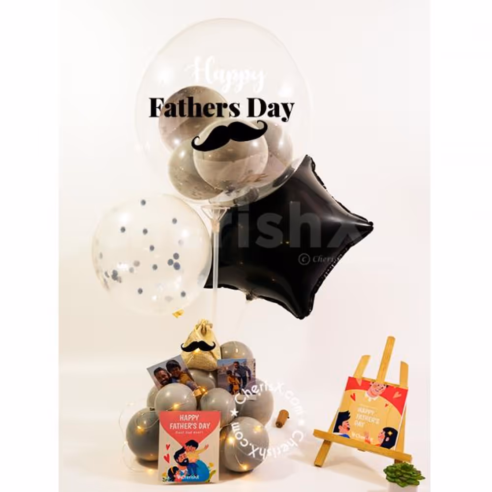 Gift this Gorgeous Balloon Bouquet by CherishX on your Dad's Birthday or Father's Day!