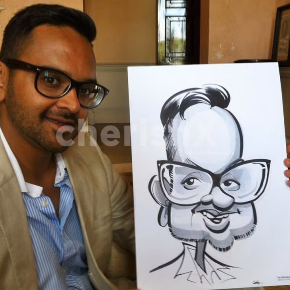 Get a Caricature artist service for your Kid's birthday celebration!