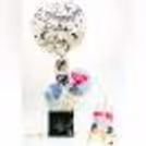 Make your father feel special with CherishX's White Themed Balloon Bucket!