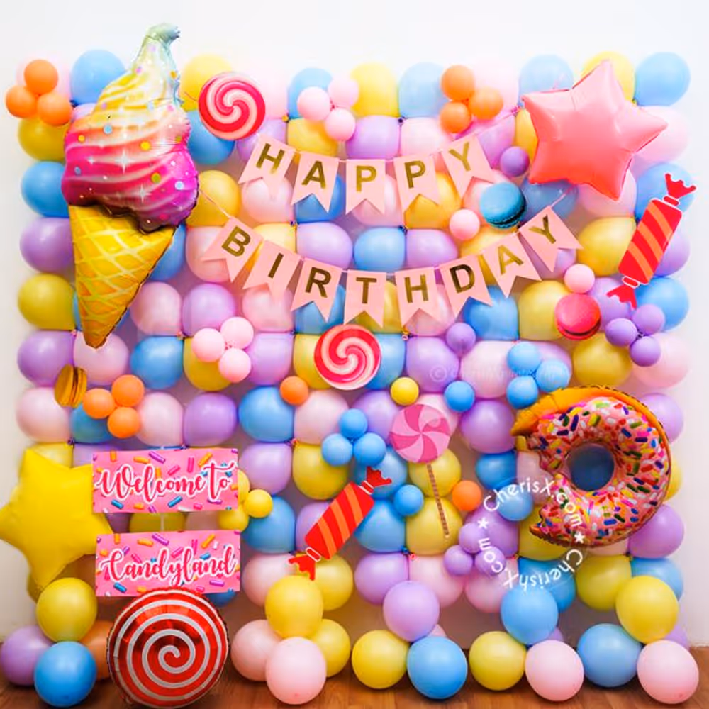 Make your Kids Birthday Special with your Favourite Candy Decoration!