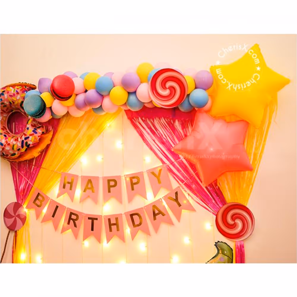 A Candy Land Birthday Decor by CherishX!