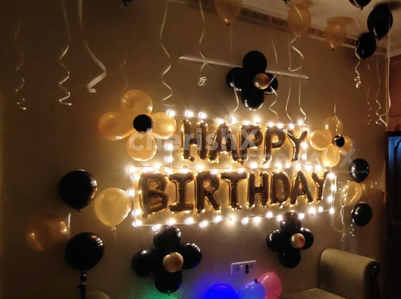 Add fairy lights