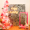 Make your baby girl's birthday special by getting this Shimmer Silver Barbie Themed Decor!