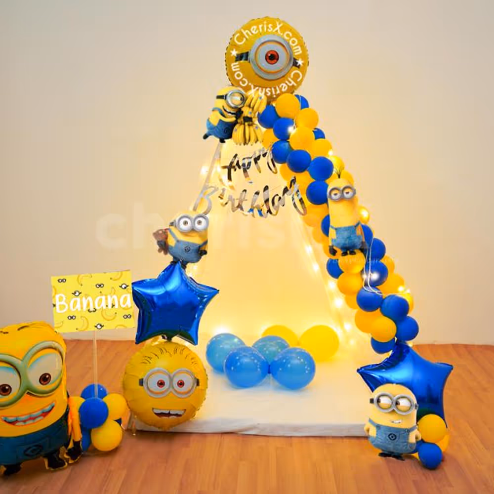 A Minion Theme Kids Canopy by CherishX.