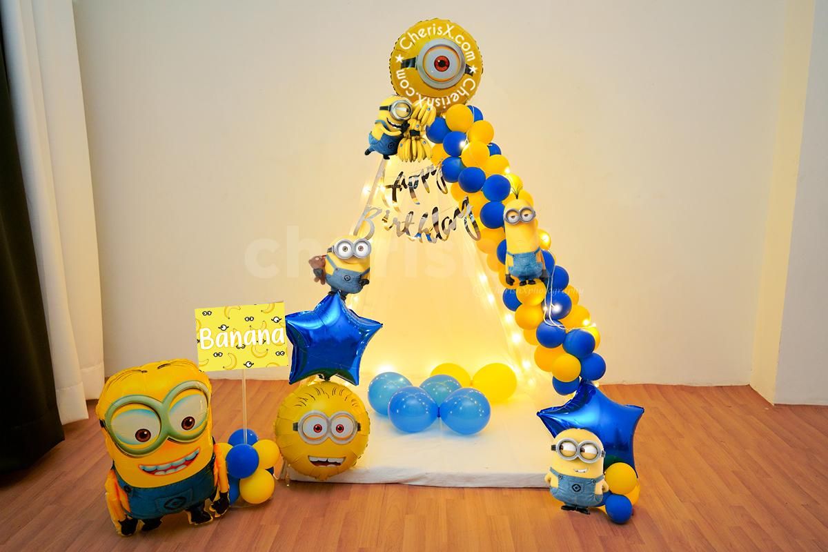 A Minion Theme Kids Canopy by CherishX.