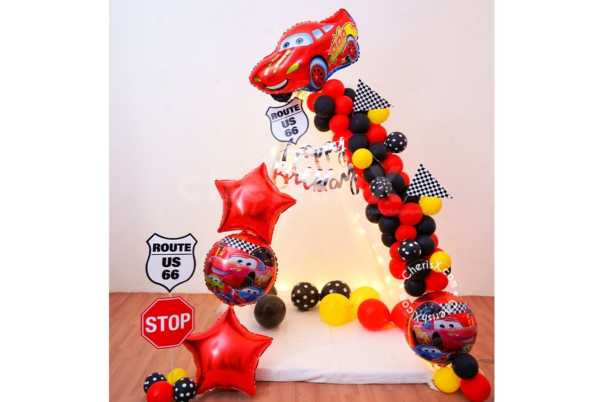 Surprise the adorable kids in your family with this Car Kids Theme Canopy!