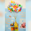 Arrange a beautiful function of naming ceremony with this gorgeous Up Themed Decor by CherishX!