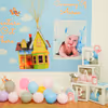 Get this gorgeous balloon decoration for your baby naming ceremony!
