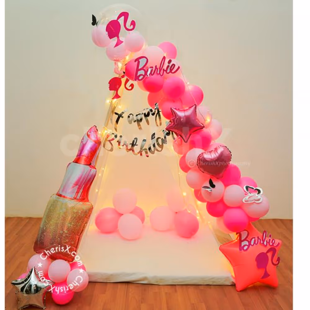 Barbie Theme Kids Canopy Decor for your Baby Girl's Birthday!