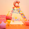 Book a Candy Theme Canopy Decoration for your kid's birthday.