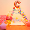 Book a Candy Theme Canopy Decoration for your kid's birthday.