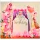A perfect wall decoration for your baby girl's birthday!