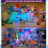 Exciting Baby Girl Decoration Set Ups Under Platinum Package.