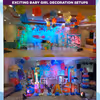 Exciting Baby Girl Decoration Set Ups Under Platinum Package.