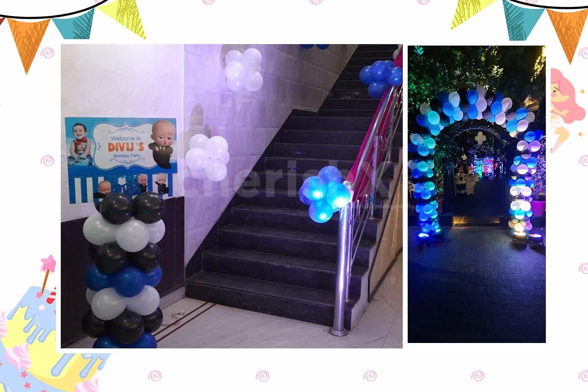 Book a Silver Package with an entry gate decoration.