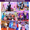 Find a Variety of Playful Birthday Activities with your chosen Package.