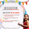 Kids Birthday Party Package- Silver