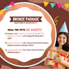 Kids Birthday Bronze Combo Package