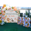 A Gorgeous Jungle Theme Decor for your baby's naming ceremony!