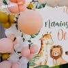 Jungle theme Naming Ceremony Decor for your baby's naming ceremony.