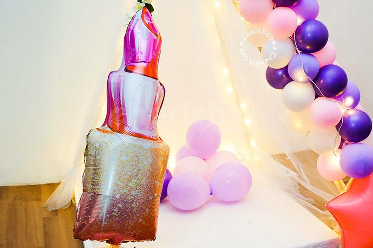 Celebrate your baby girl's birthday with CherishX's Makeup Theme Kids Canopy!