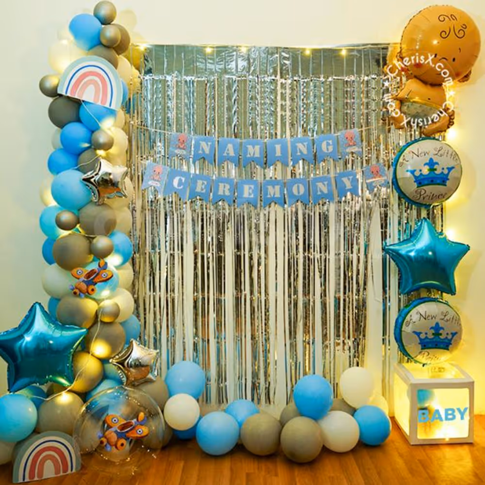 A Naming Ceremony Decor for your Baby Boy in Delhi NCR.