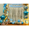 Get this gorgeous Blue balloon decoration for your baby naming ceremony!